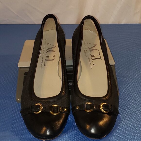 Ladies AGL Monica Spring Cap Toe Ballet Flat - 38 (US 7) - Picture 1 of 6